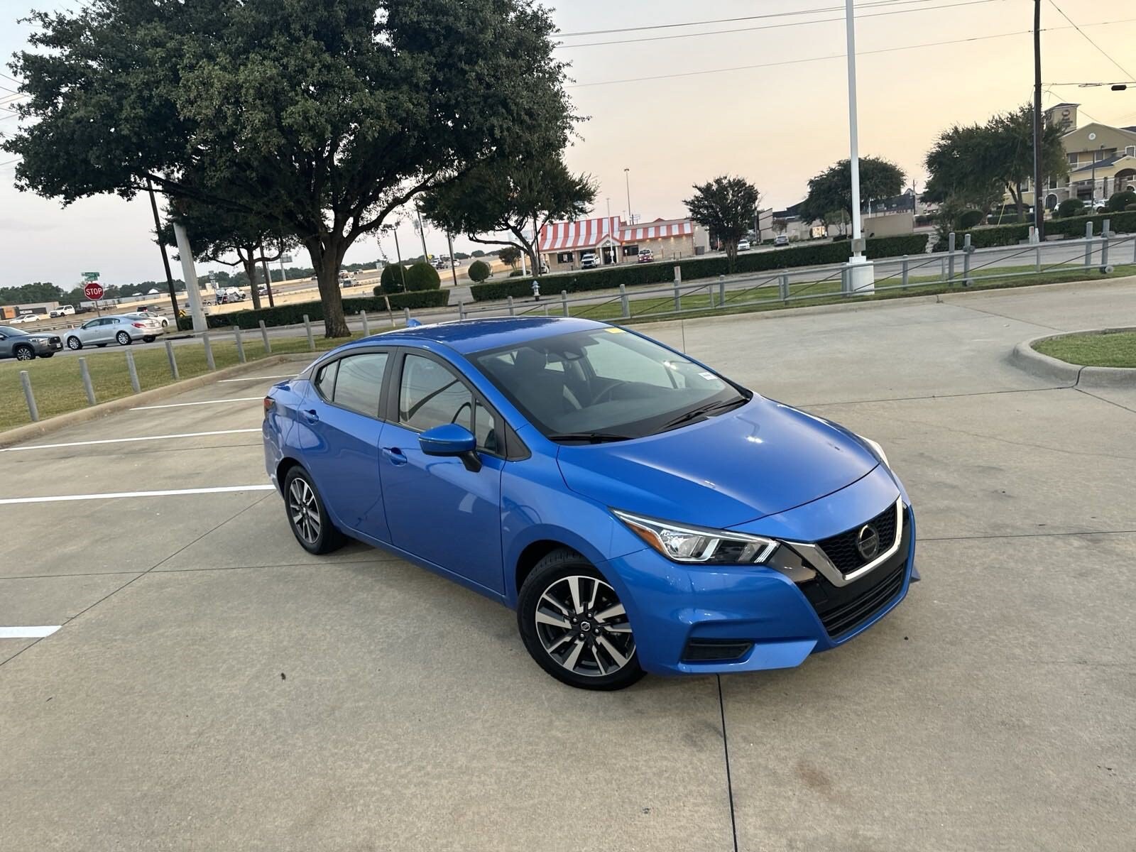 Used 2021 Nissan Versa Sedan SV with VIN 3N1CN8EV5ML891416 for sale in Mckinney, TX