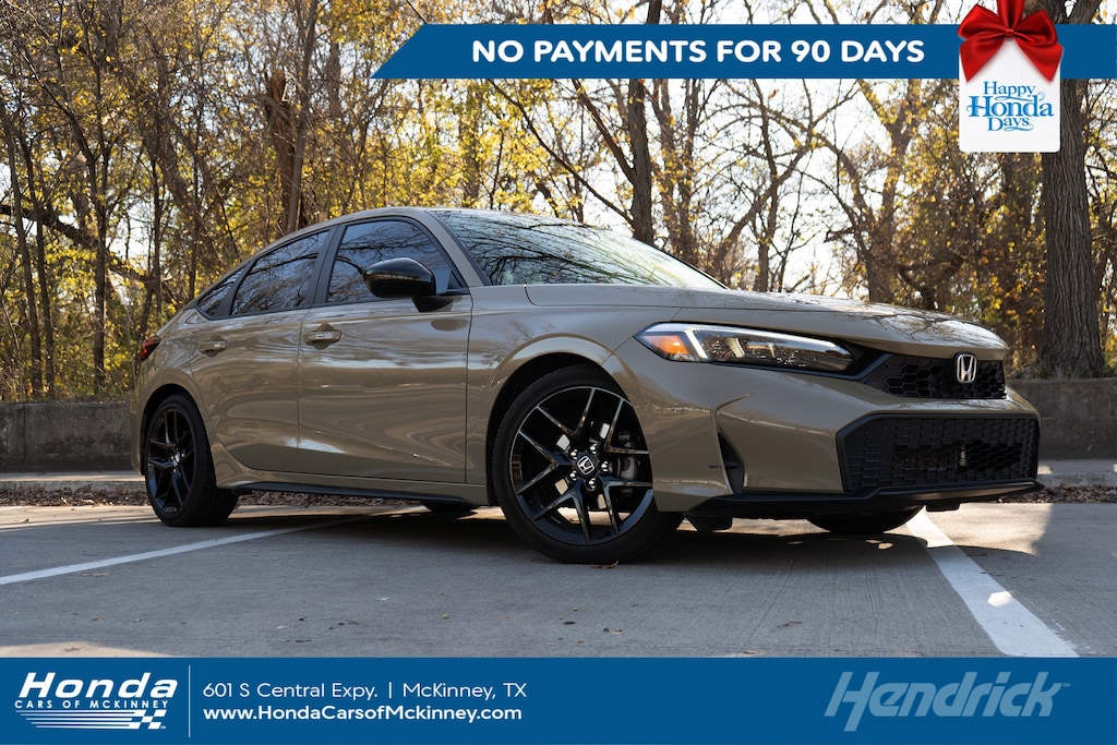 Certified 2025 Honda Civic Sport Hatchback