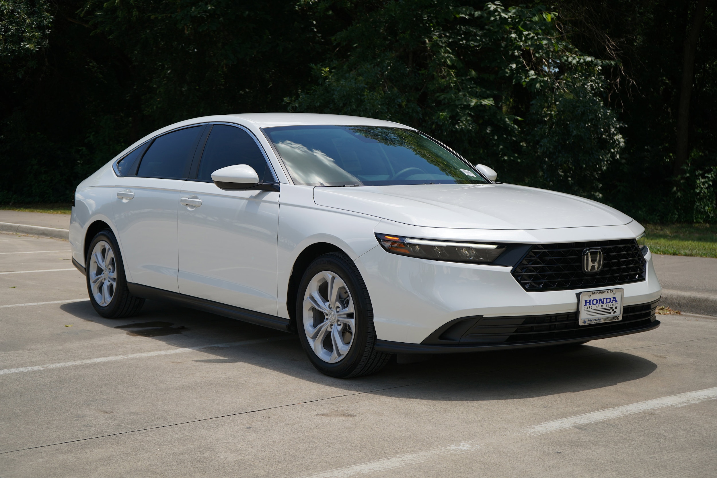 Certified 2025 Honda Accord LX with VIN 1HGCY1F20SA020719 for sale in Mckinney, TX