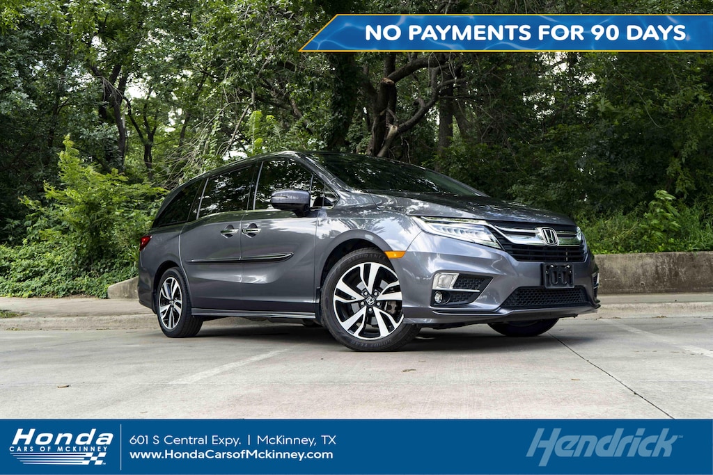 Certified 2019 Honda Odyssey Elite Minivan