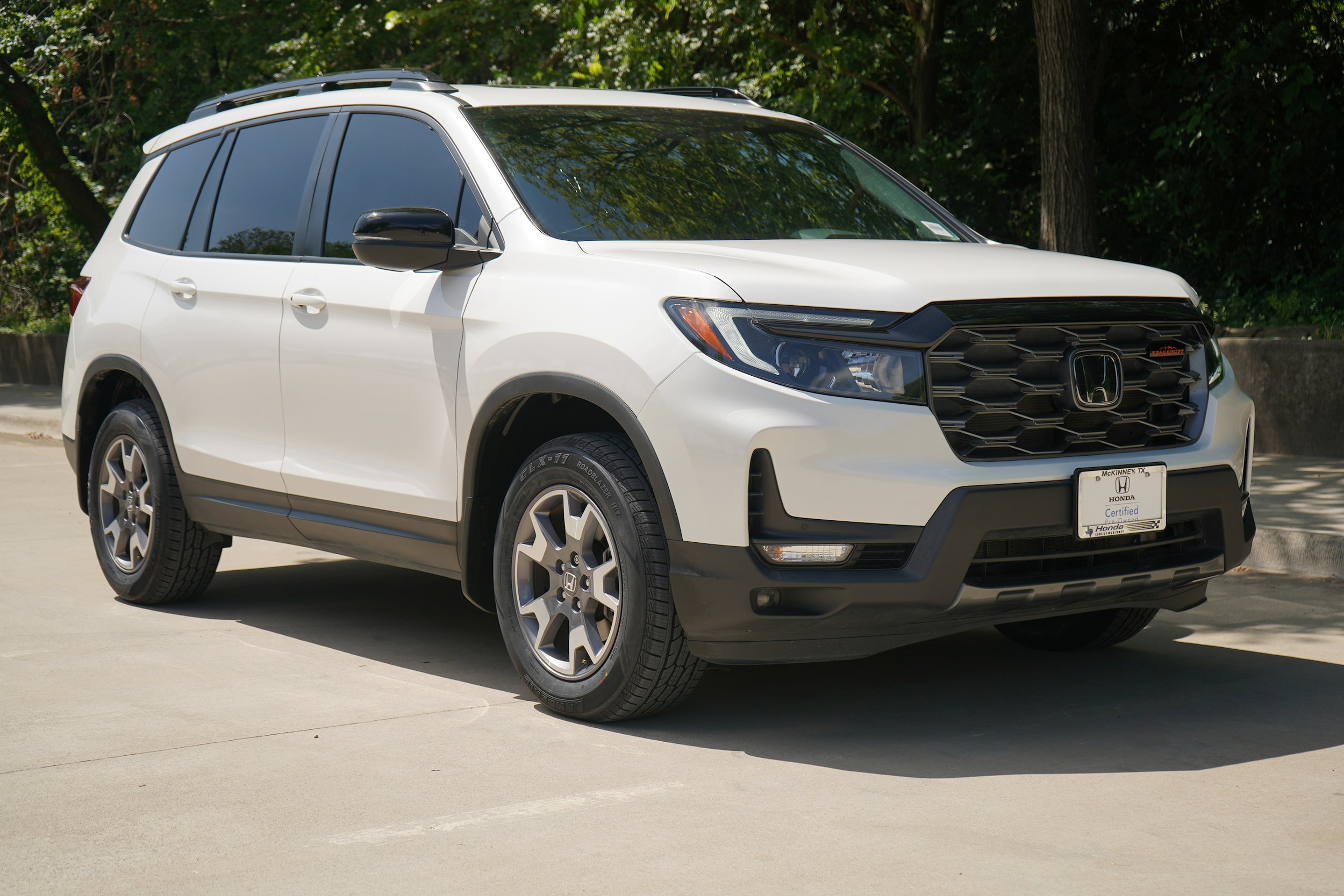 Certified 2023 Honda Passport TrailSport with VIN 5FNYF8H61PB009228 for sale in Mckinney, TX