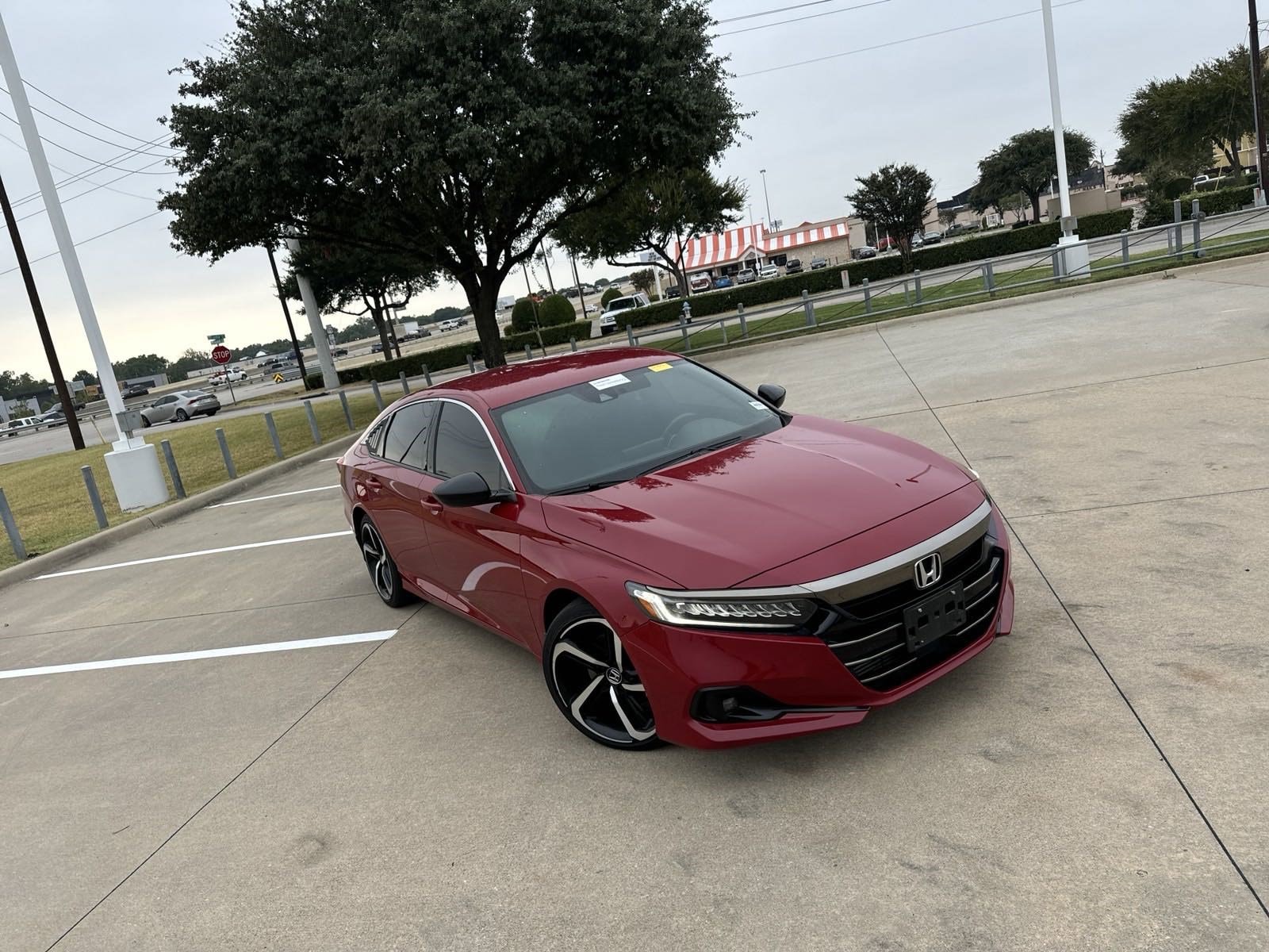 Certified 2021 Honda Accord Sport with VIN 1HGCV1F39MA077974 for sale in Mckinney, TX