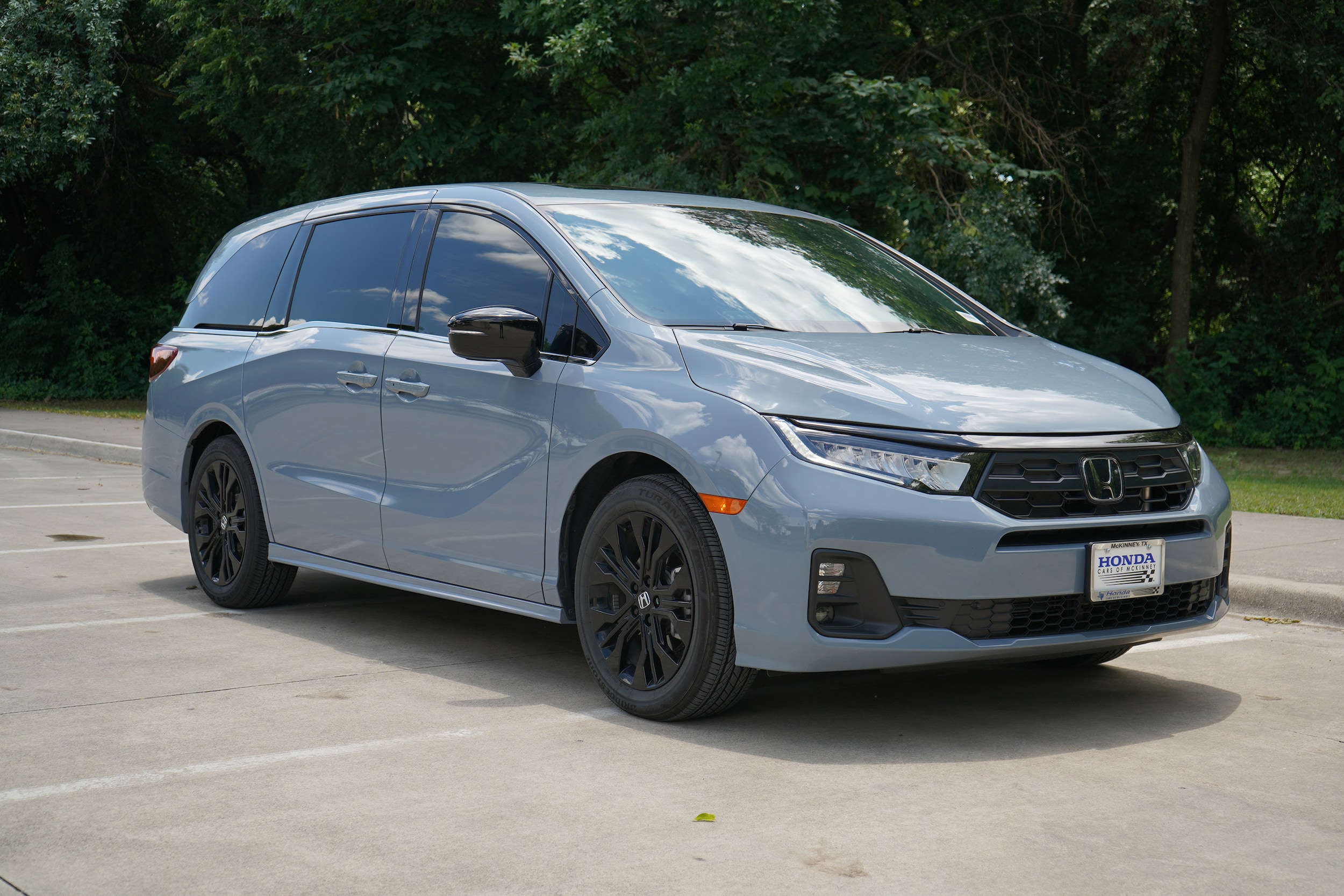 Certified 2025 Honda Odyssey Sport L with VIN 5FNRL6H76SB053048 for sale in Mckinney, TX