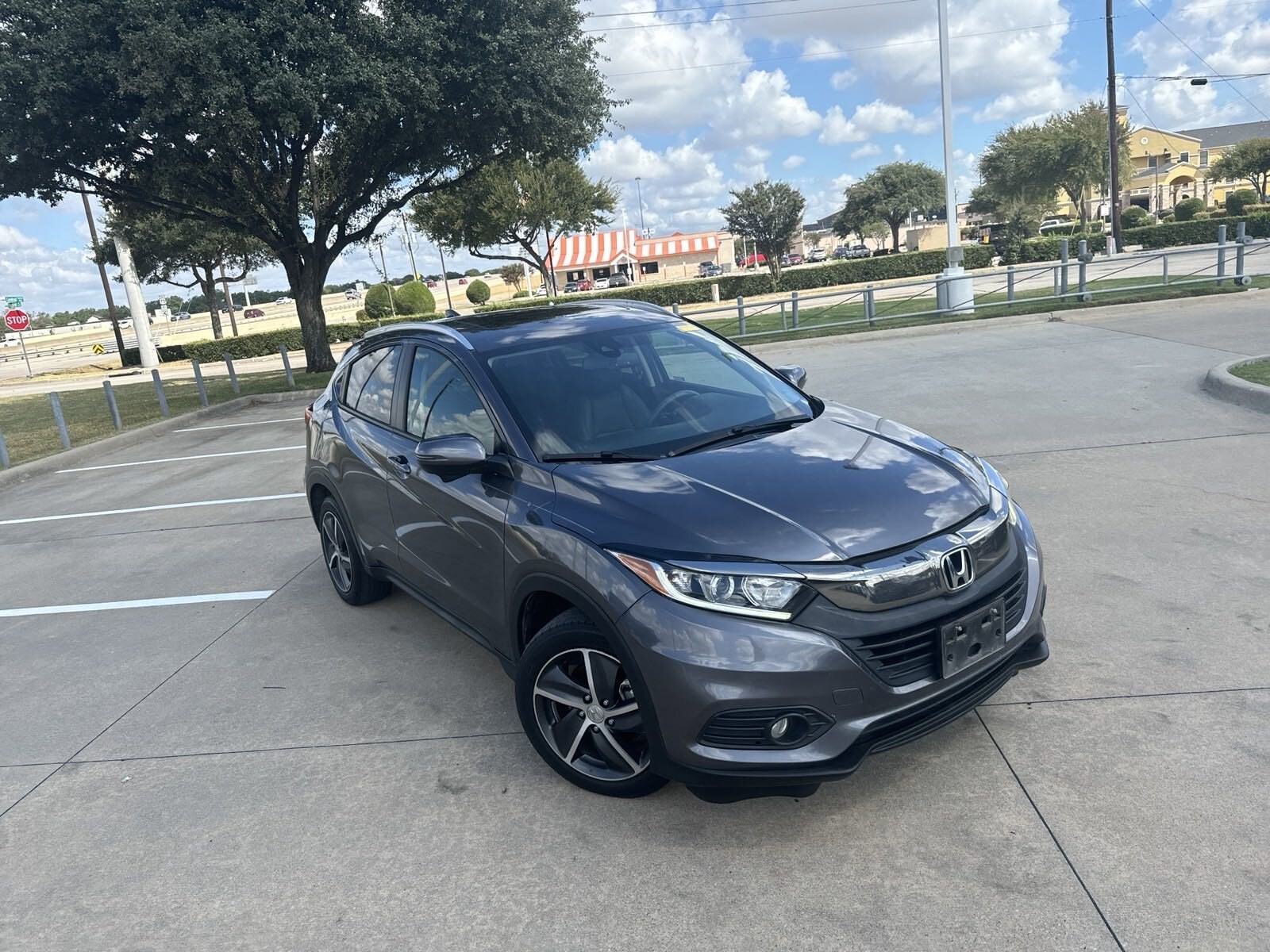 Certified 2022 Honda HR-V EX-L with VIN 3CZRU5H71NM713983 for sale in Mckinney, TX