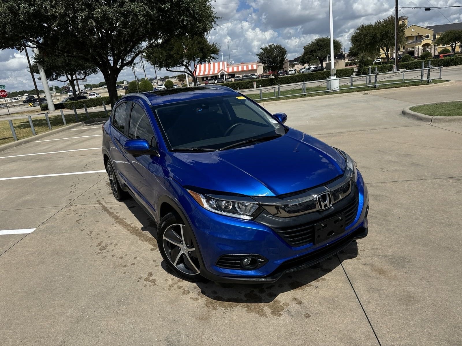 Certified 2022 Honda HR-V EX-L with VIN 3CZRU5H72NM725396 for sale in Mckinney, TX