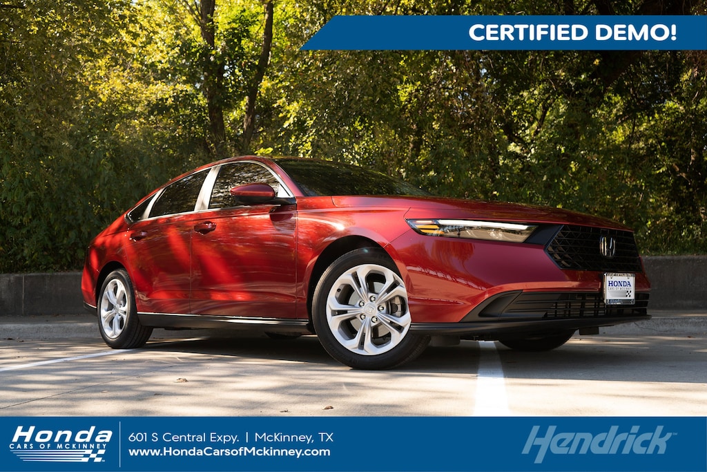 Certified 2025 Honda Accord LX Sedan