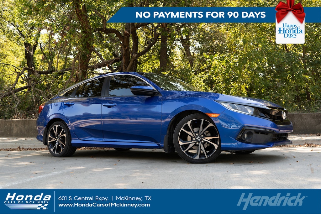 Certified 2020 Honda Civic Sport Sedan