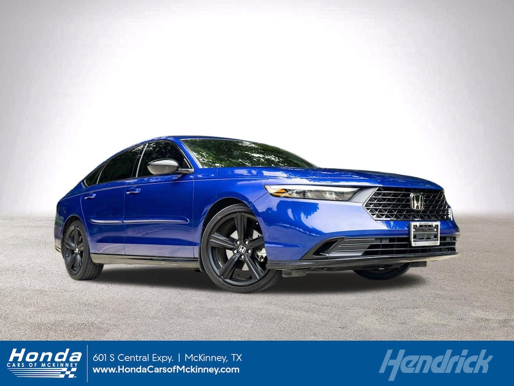 Certified 2023 Honda Accord Hybrid Sport-L Sedan