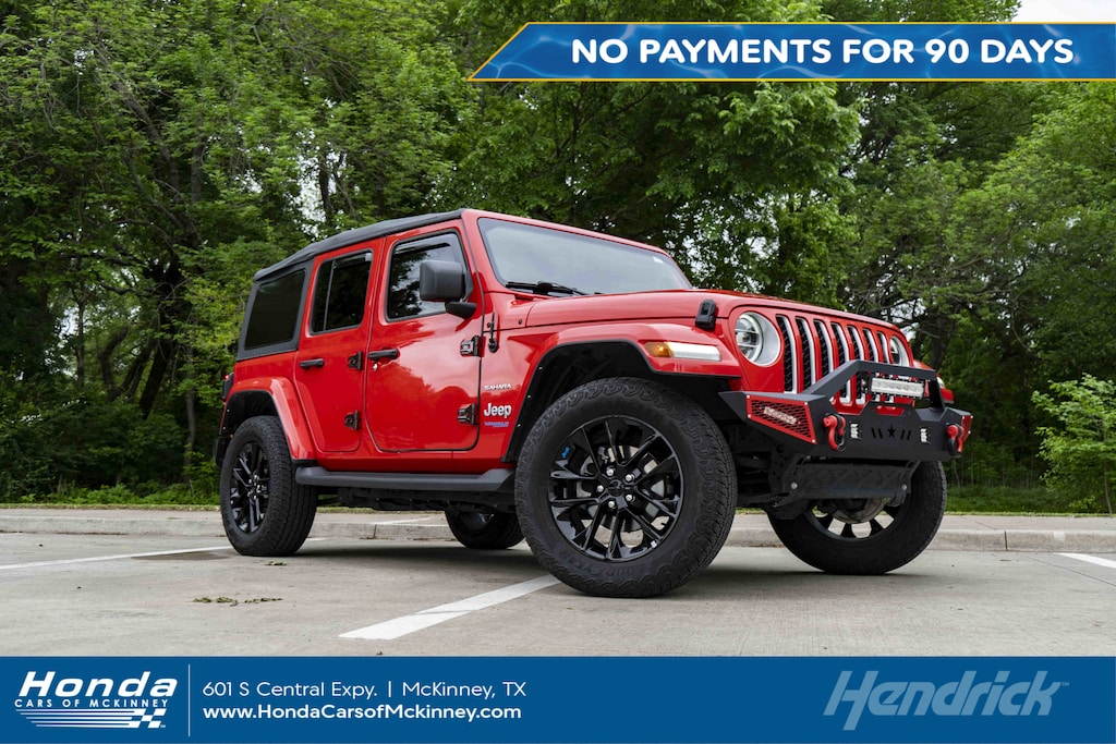 Used 2022 Jeep Wrangler 4xe Unlimited Sahara Convertible