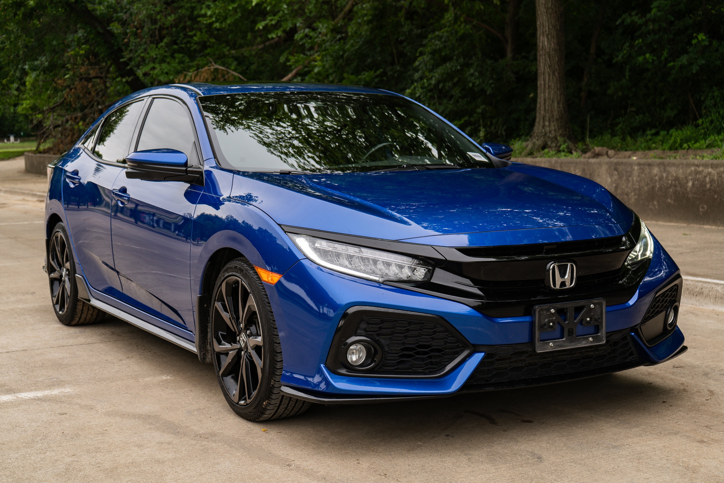 Certified 2019 Honda Civic Hatchback Sport Touring with VIN SHHFK7H98KU222529 for sale in Mckinney, TX