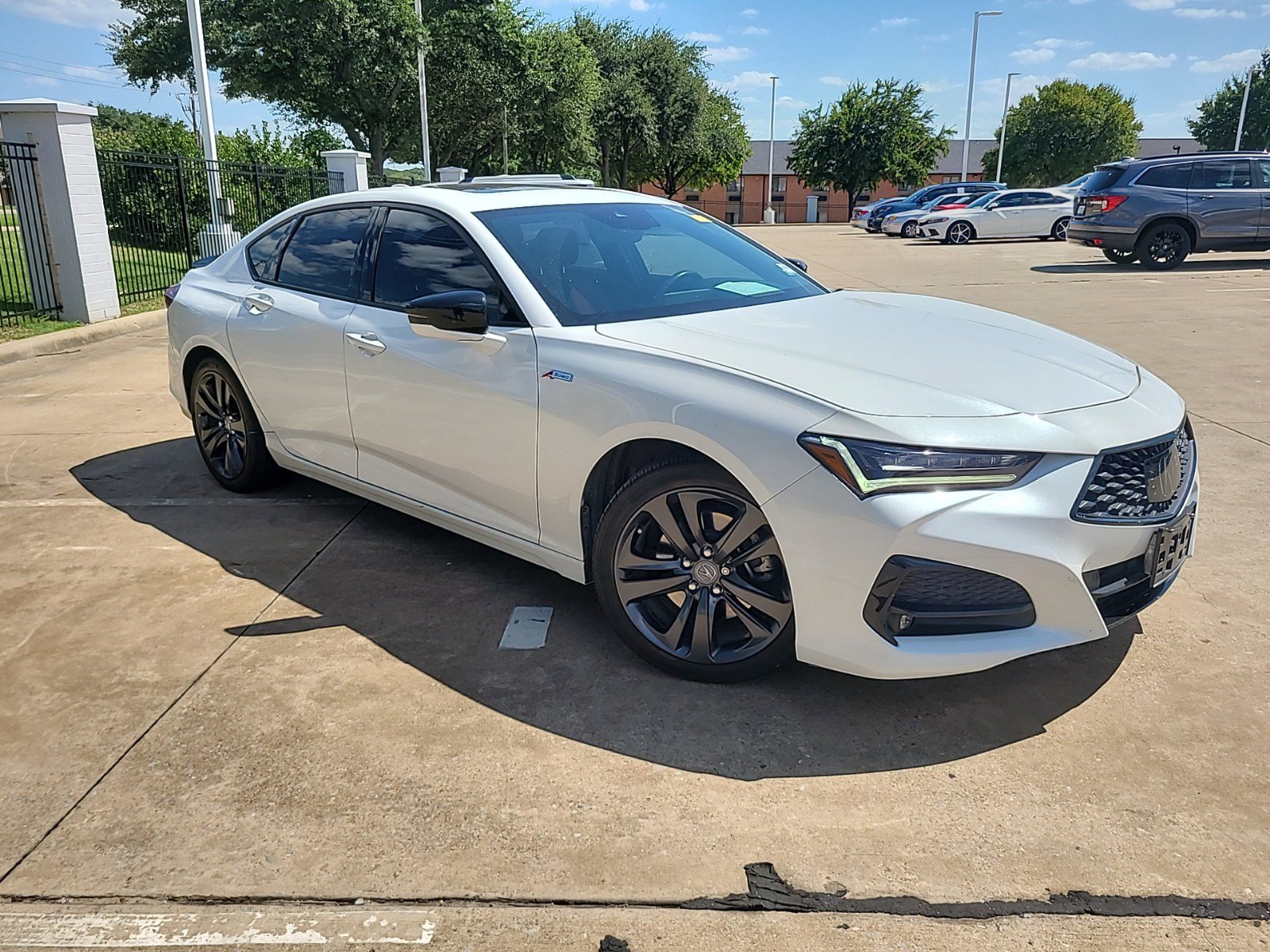 Used 2022 Acura TLX A-SPEC Package with VIN 19UUB5F58NA000407 for sale in Mckinney, TX