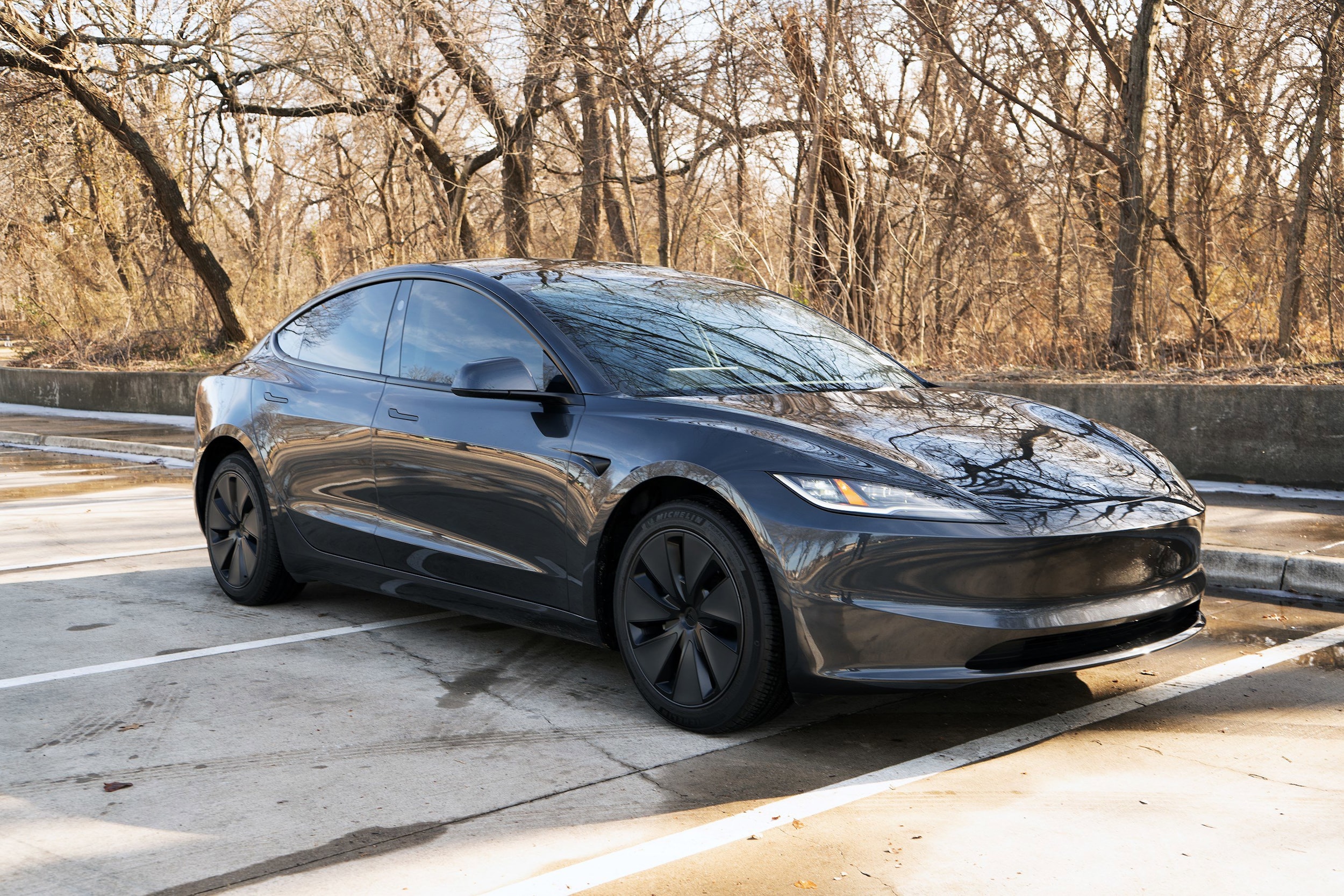 Used 2025 Tesla Model 3 Long Range with VIN 5YJ3E1EA2SF020695 for sale in McKinney, TX