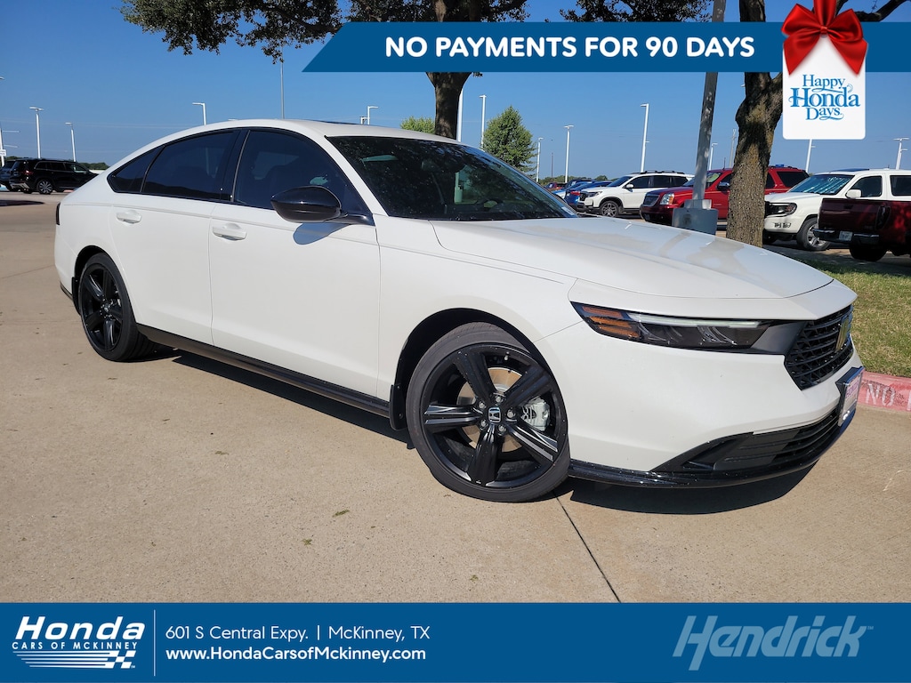 New 2025 Honda Accord Hybrid Sport-L Sedan
