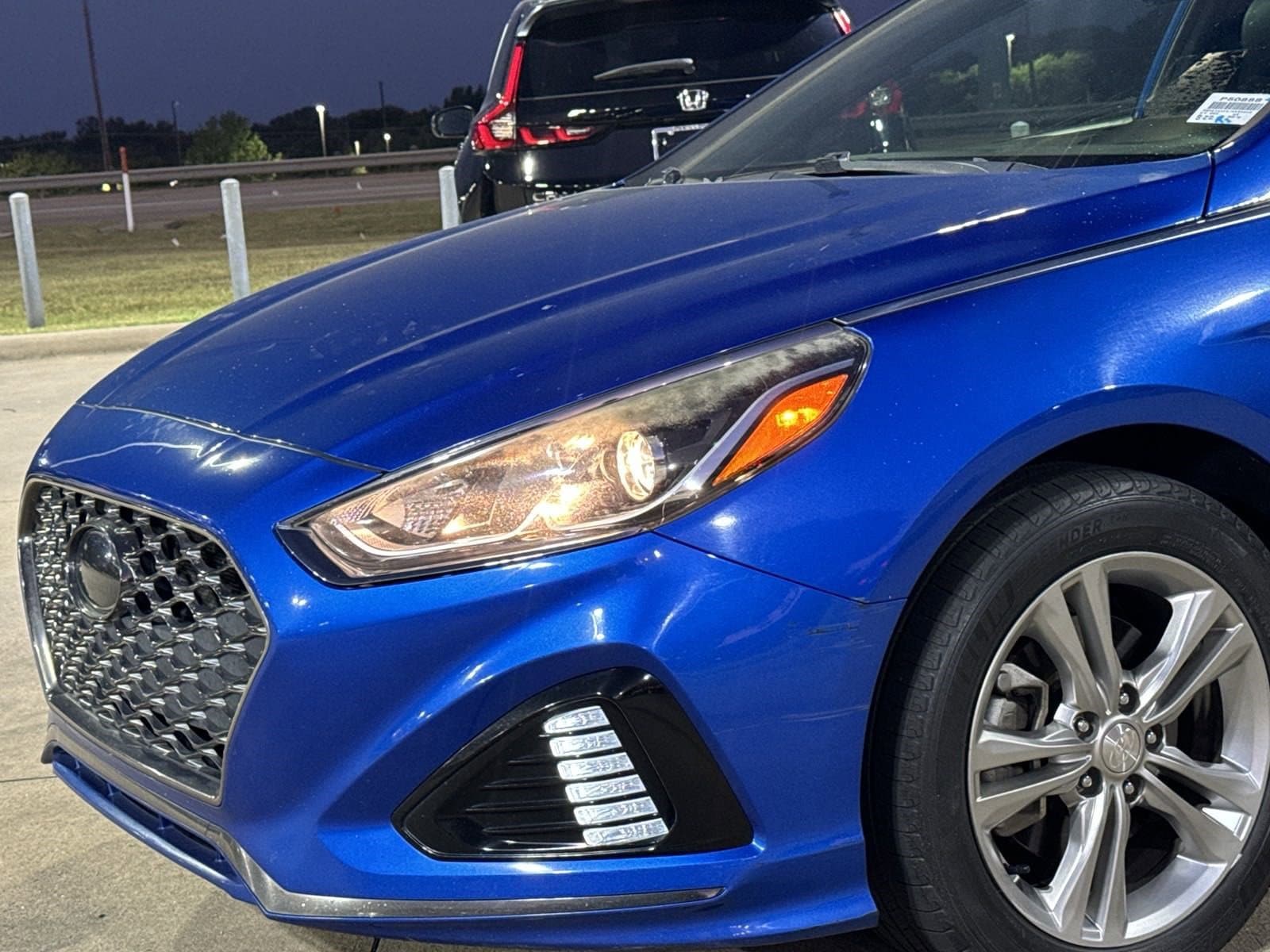 Used 2018 Hyundai Sonata Sport with VIN 5NPE34AF5JH650888 for sale in Mckinney, TX