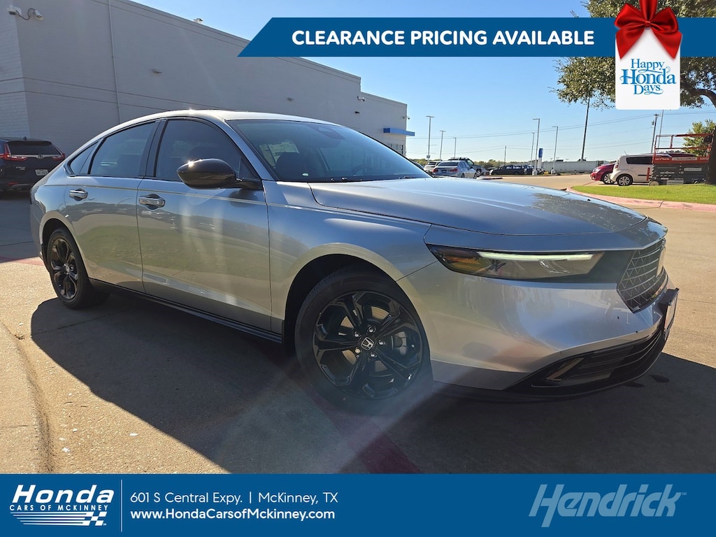 New 2025 Honda Accord SE Sedan