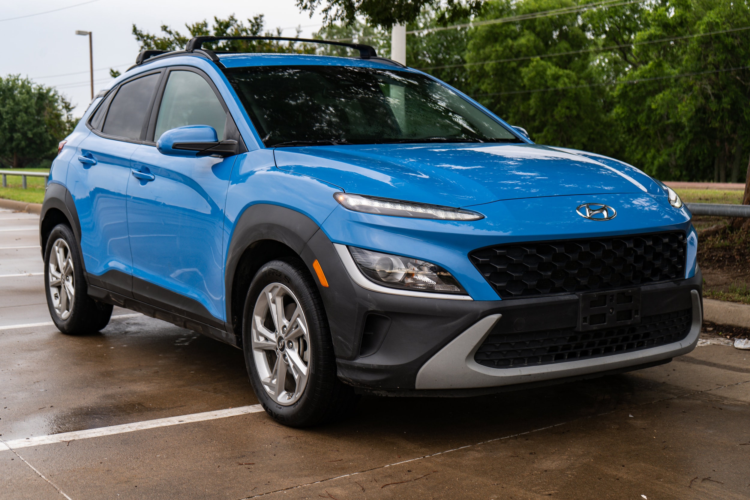 Used 2022 Hyundai Kona SEL with VIN KM8K6CABXNU798334 for sale in Mckinney, TX