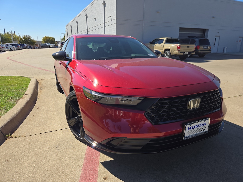 New 2025 Honda Accord Hybrid Sport-L Sedan