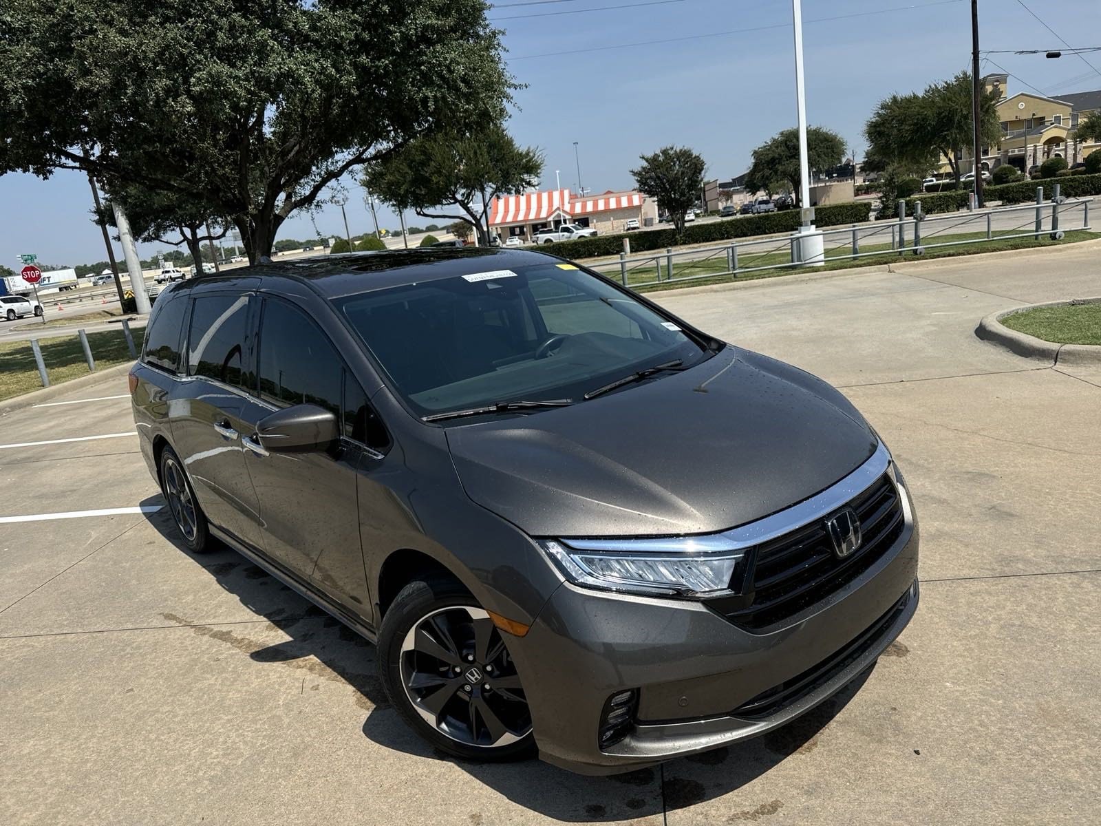 Certified 2022 Honda Odyssey Elite with VIN 5FNRL6H9XNB042625 for sale in Mckinney, TX