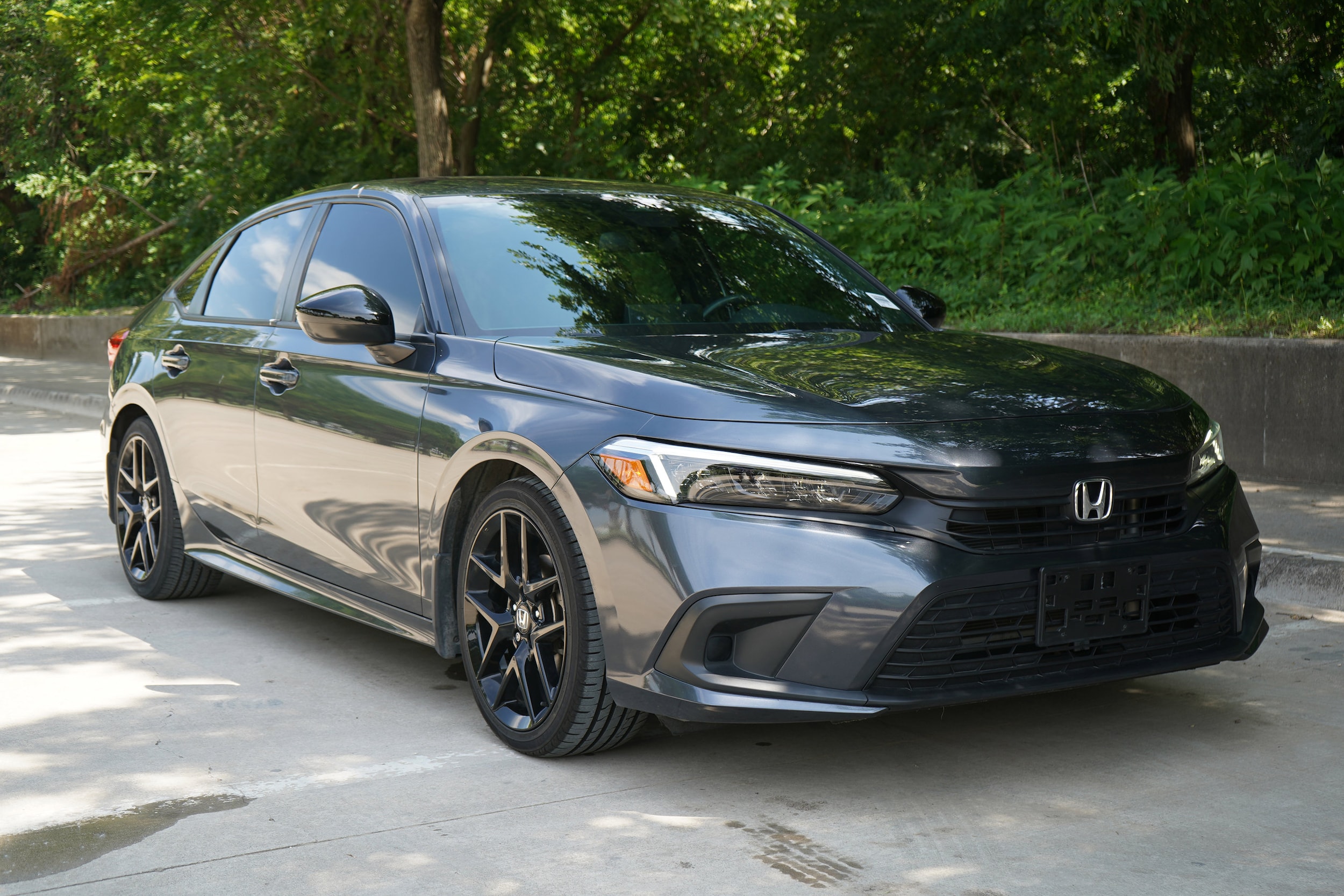 Certified 2022 Honda Civic Sport with VIN 2HGFE2F58NH589751 for sale in Mckinney, TX