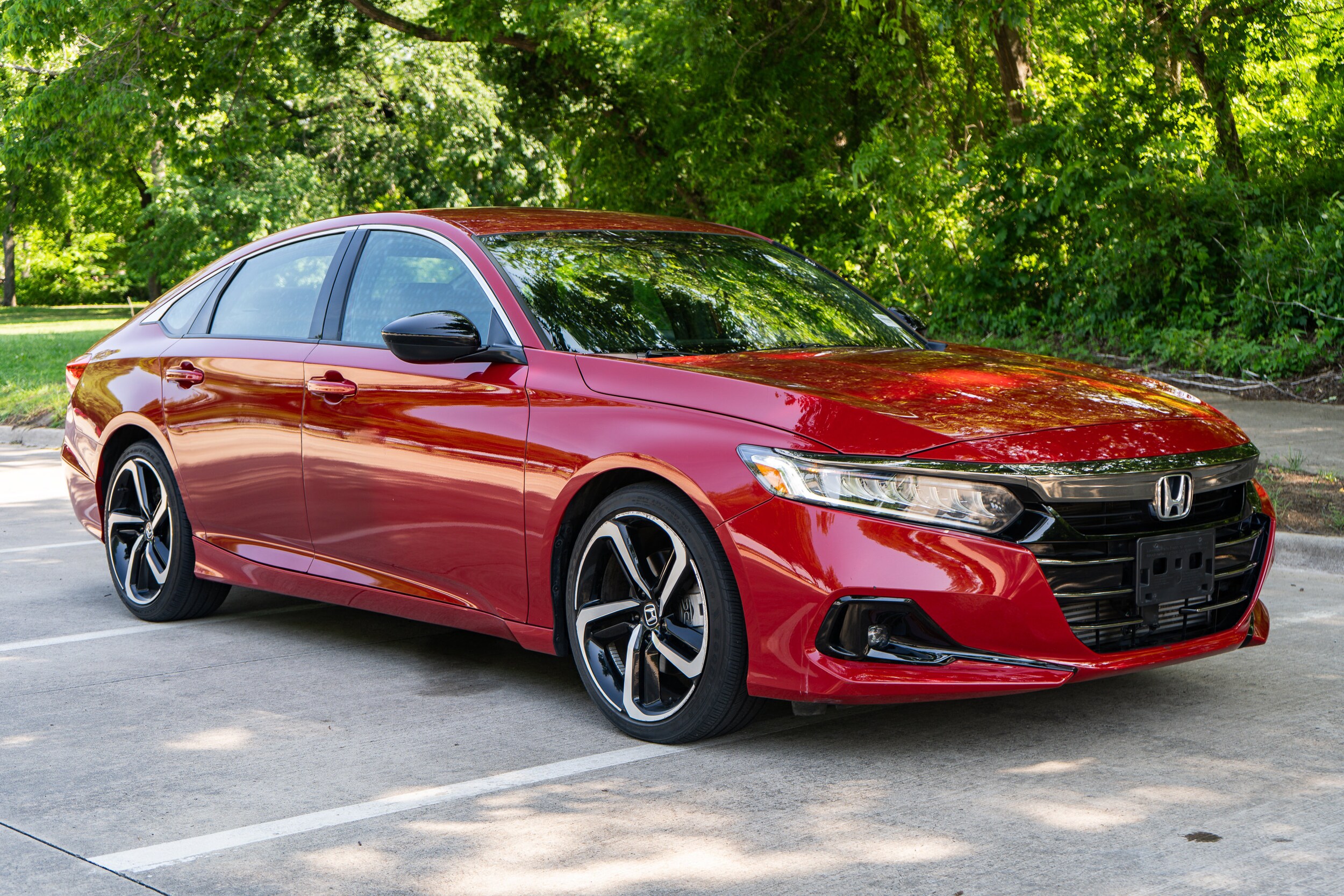 Certified 2021 Honda Accord Sport with VIN 1HGCV1F32MA040717 for sale in Mckinney, TX