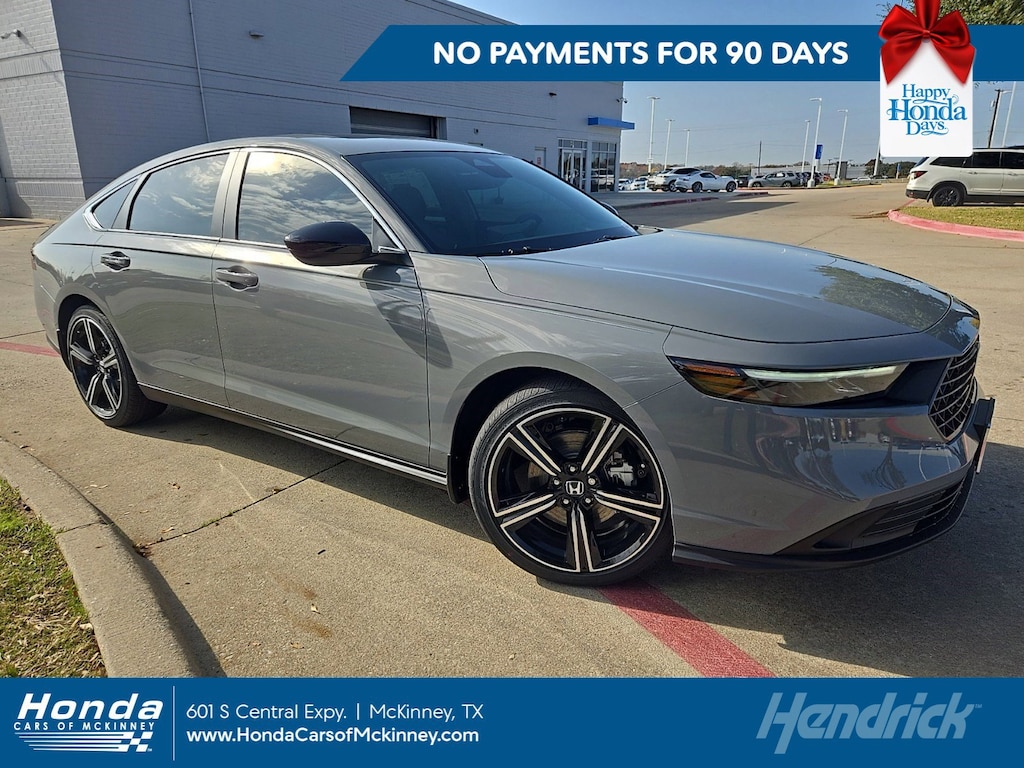 New 2025 Honda Accord Hybrid Sport Sedan