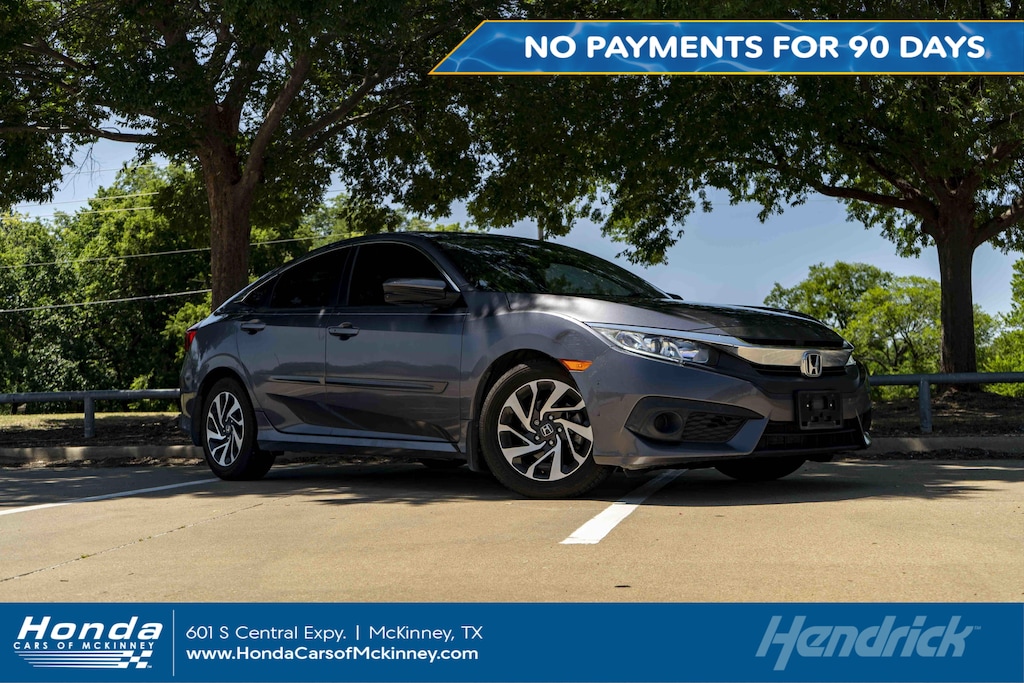 Used 2017 Honda Civic EX Sedan