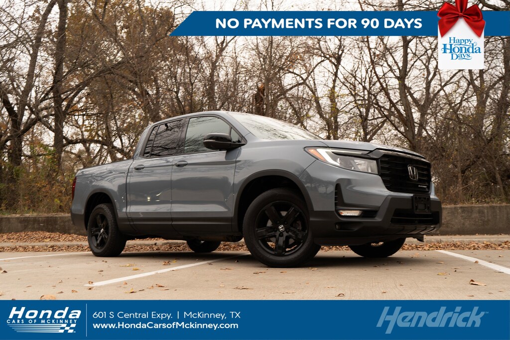 Certified 2022 Honda Ridgeline Black Edition Pickup