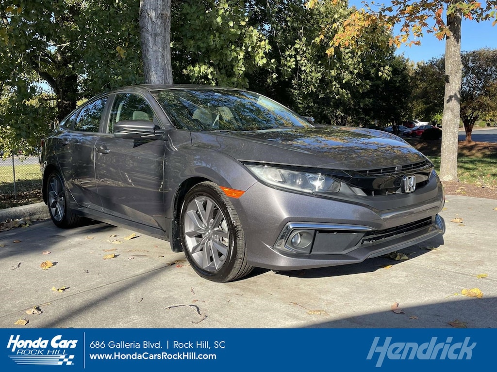 Certified 2019 Honda Civic EX Sedan