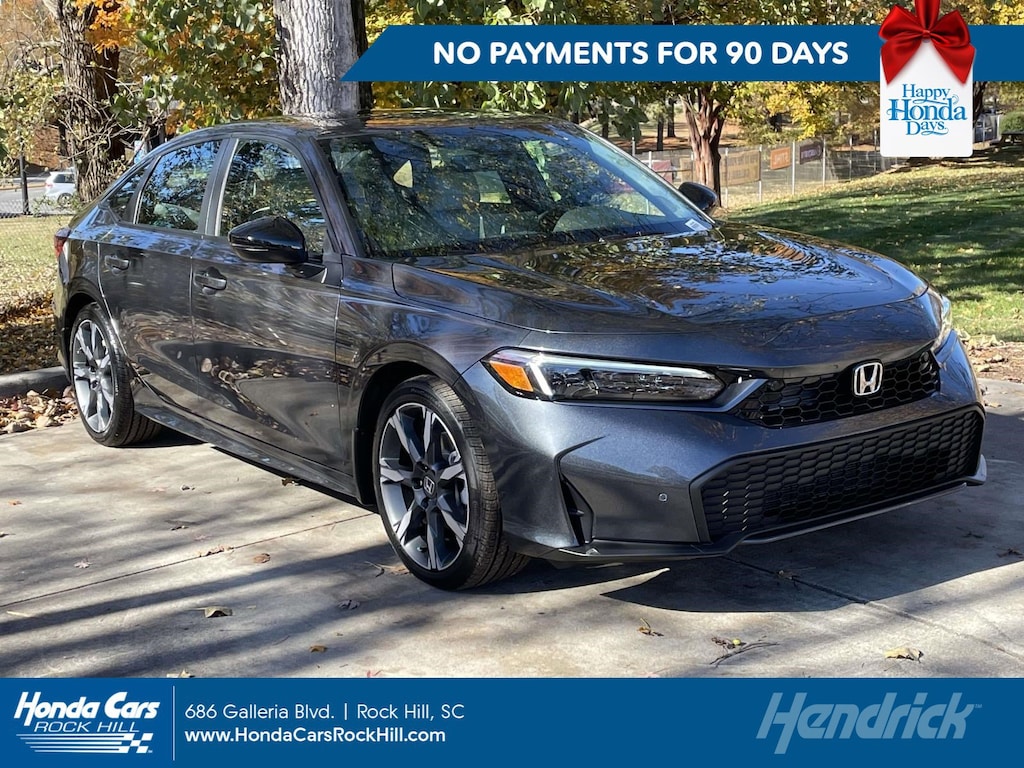 New 2026 Honda Civic Hybrid Sport Touring CVT Sedan