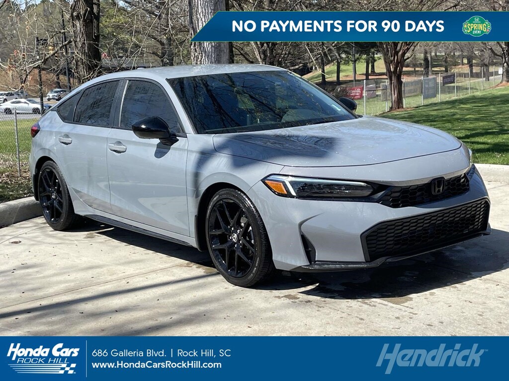 Certified 2025 Honda Civic Sport Hatchback