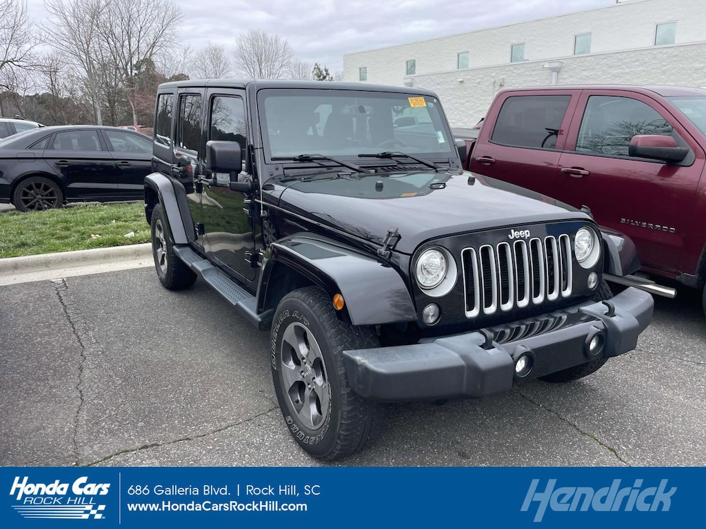 Used 2017 Jeep Wrangler Unlimited Sahara Convertible