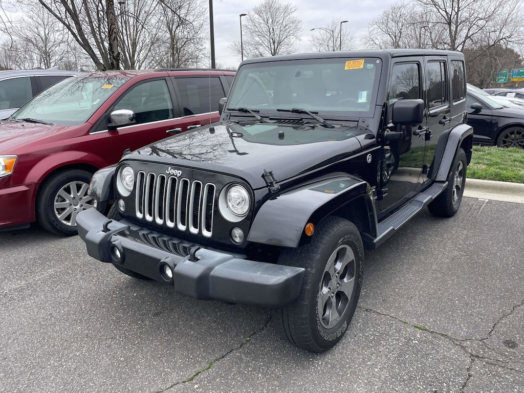Used 2017 Jeep Wrangler Unlimited Sahara Convertible