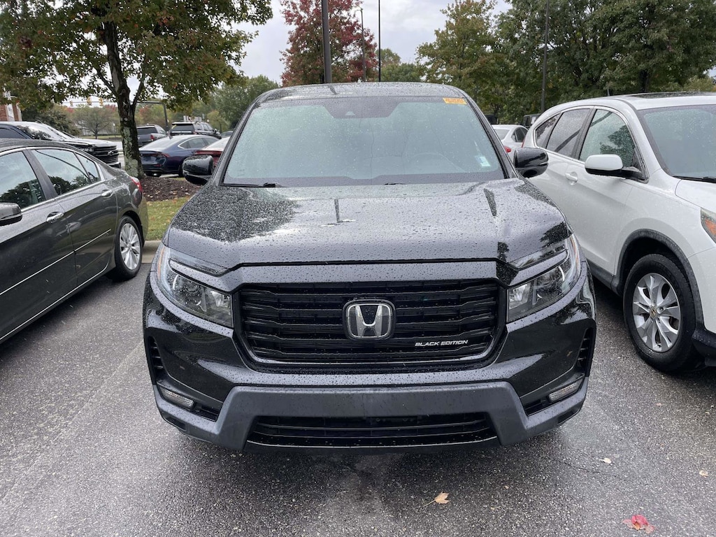Certified 2021 Honda Ridgeline Black Edition Pickup