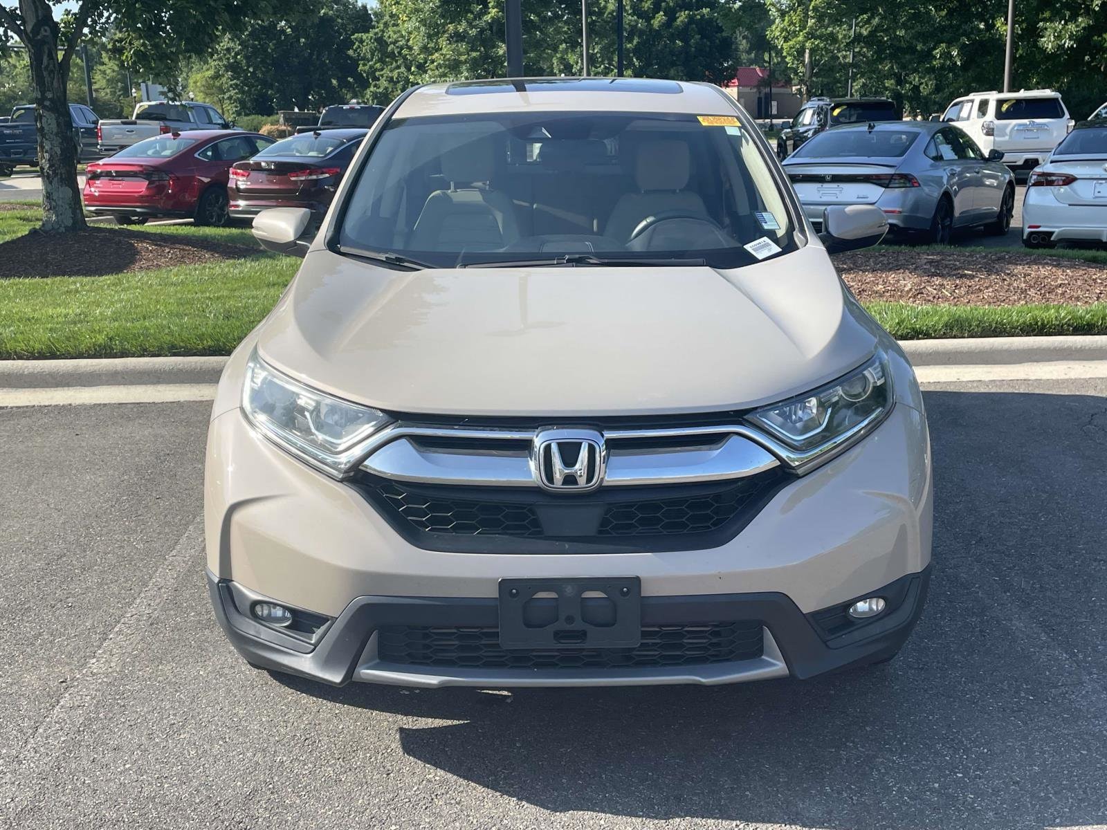 Certified 2019 Honda CR-V EX with VIN 2HKRW2H55KH634315 for sale in Rock Hill, SC