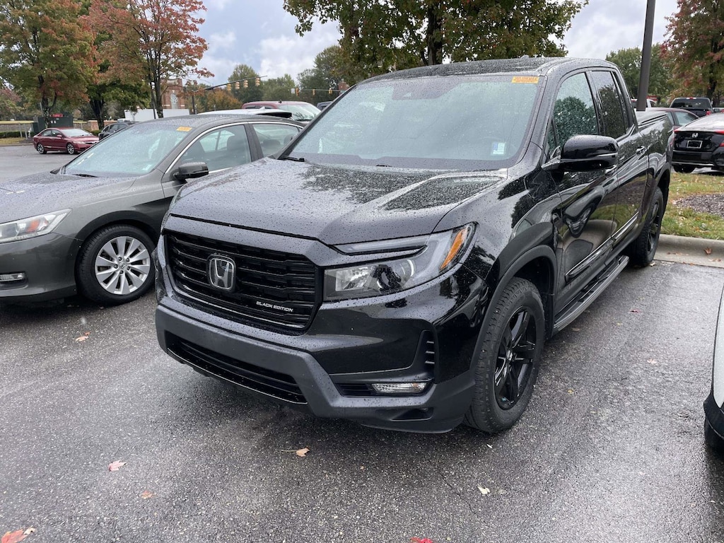 Certified 2021 Honda Ridgeline Black Edition Pickup