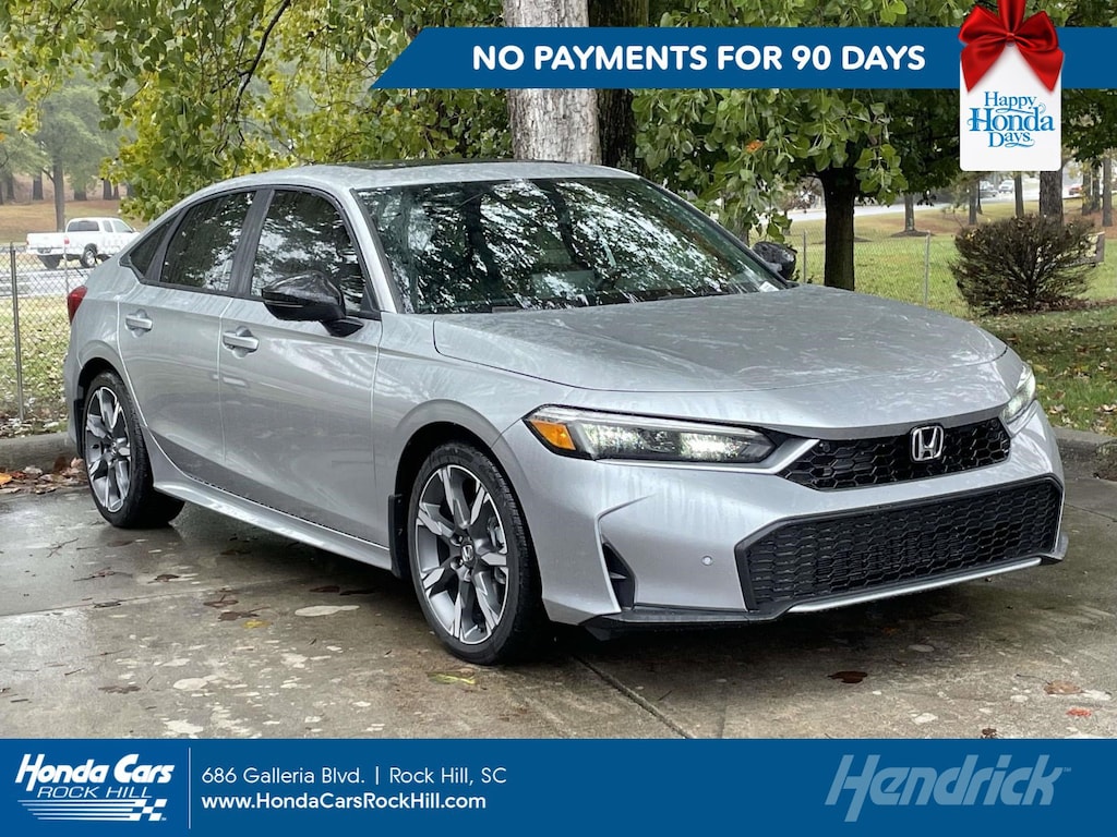 New 2026 Honda Civic Hybrid Sport Touring CVT Sedan