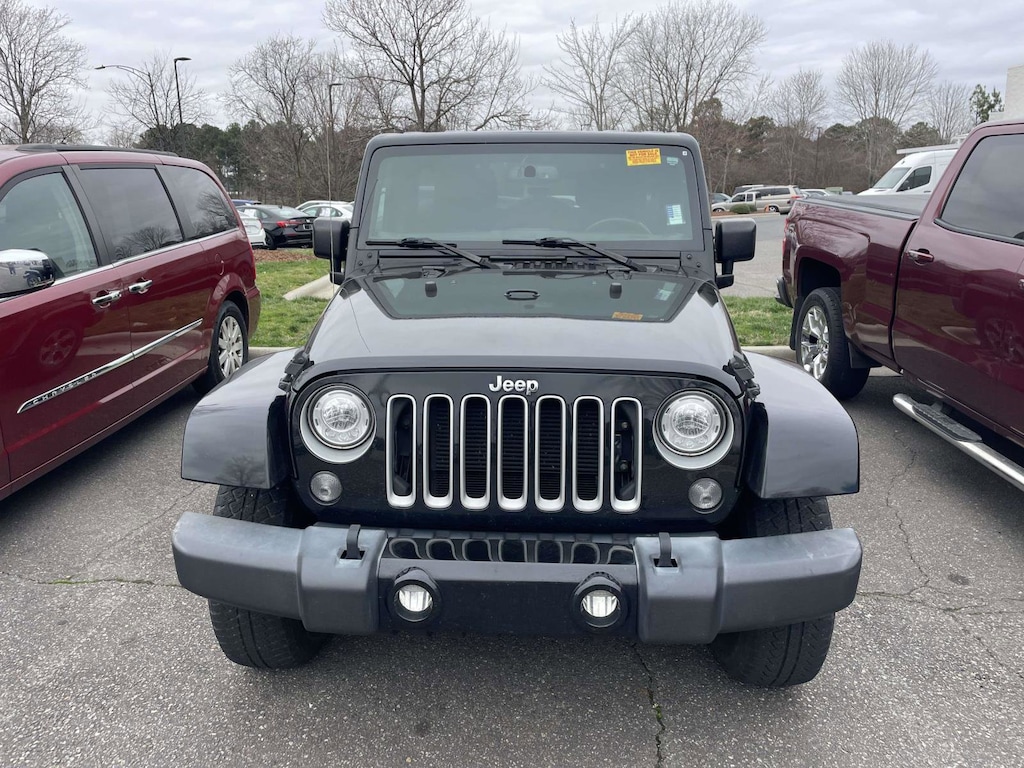 Used 2017 Jeep Wrangler Unlimited Sahara Convertible