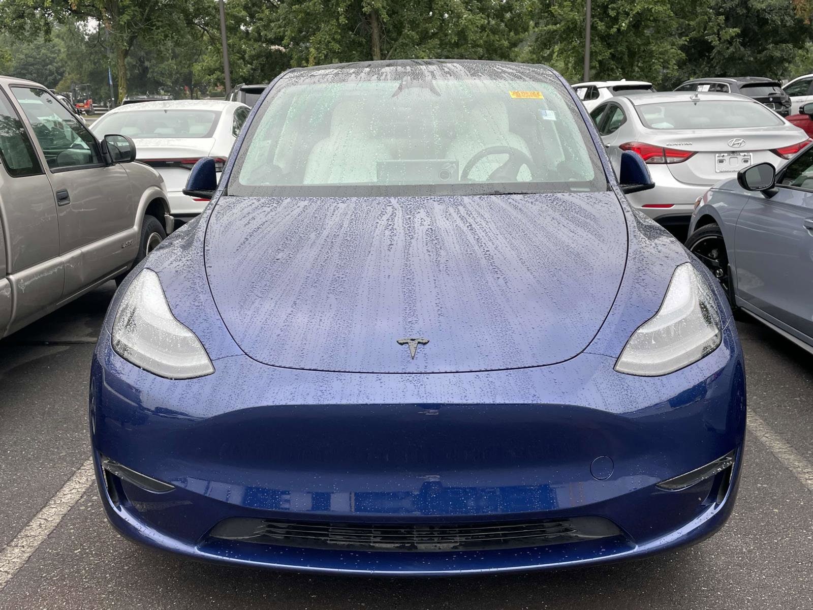 Used 2024 Tesla Model Y Long Range with VIN 7SAYGDEE8RA282347 for sale in Kansas City