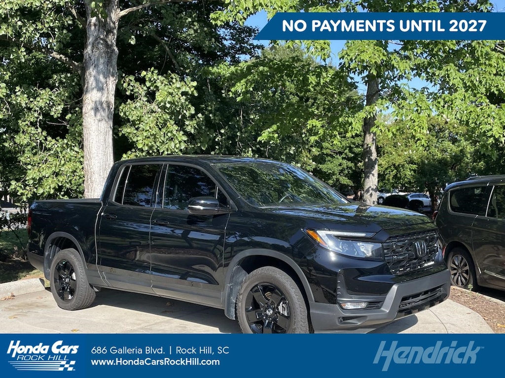 Certified 2024 Honda Ridgeline Black Edition Pickup