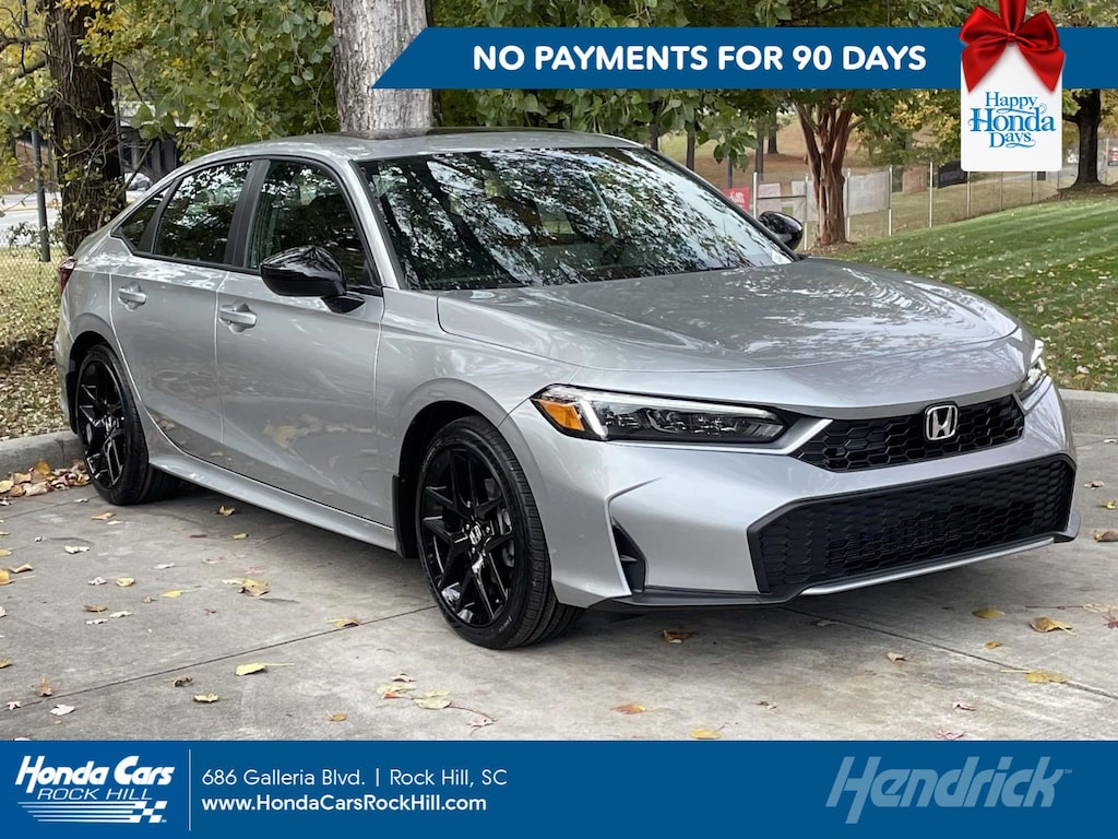 New 2026 Honda Civic Hybrid Sport CVT Sedan