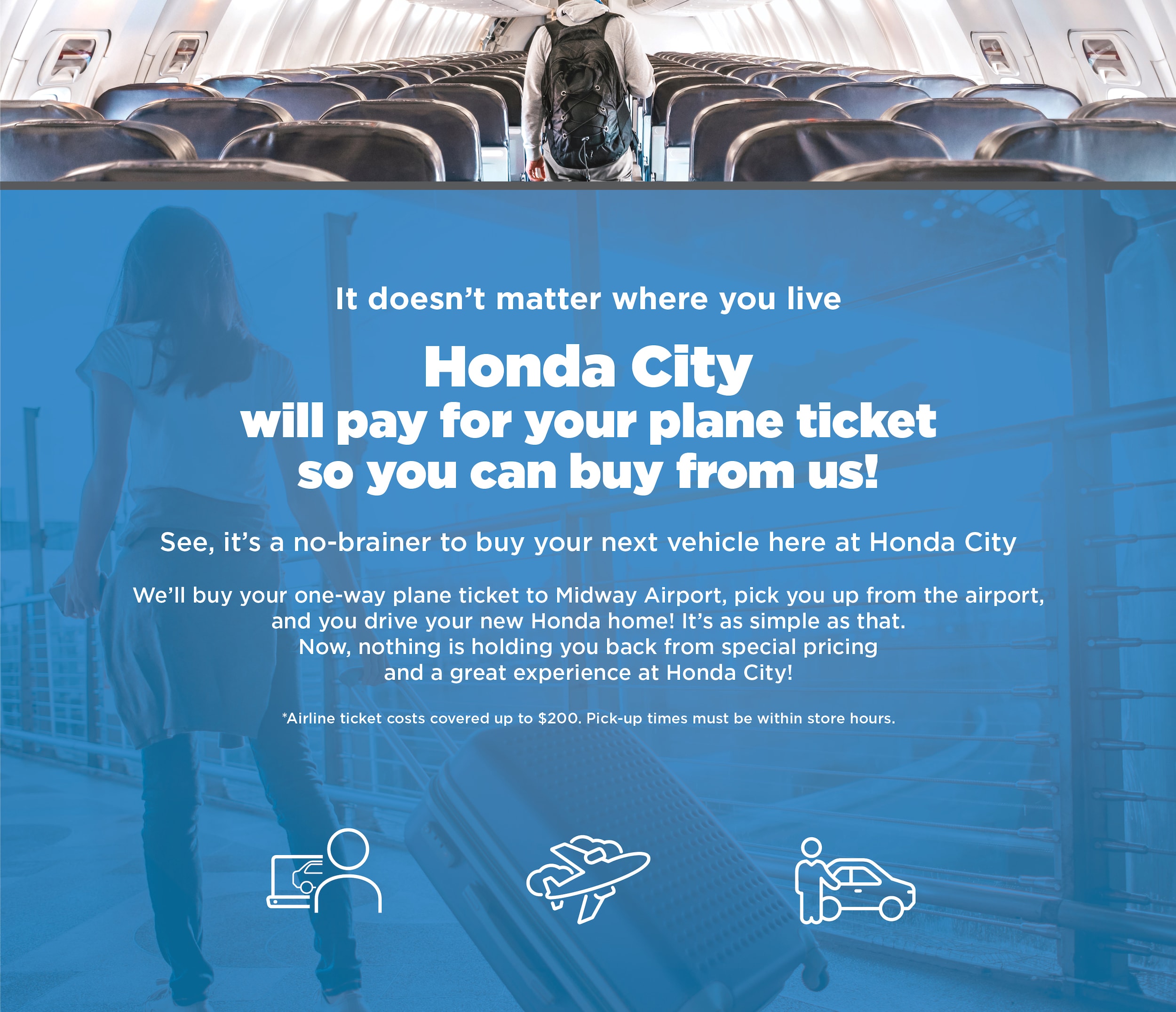 SITEBUILDER WE LL FLY YOU PROGRAM 1 Honda City Chicago