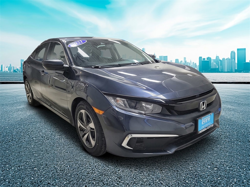 Used 2021 Honda Civic LX Sedan