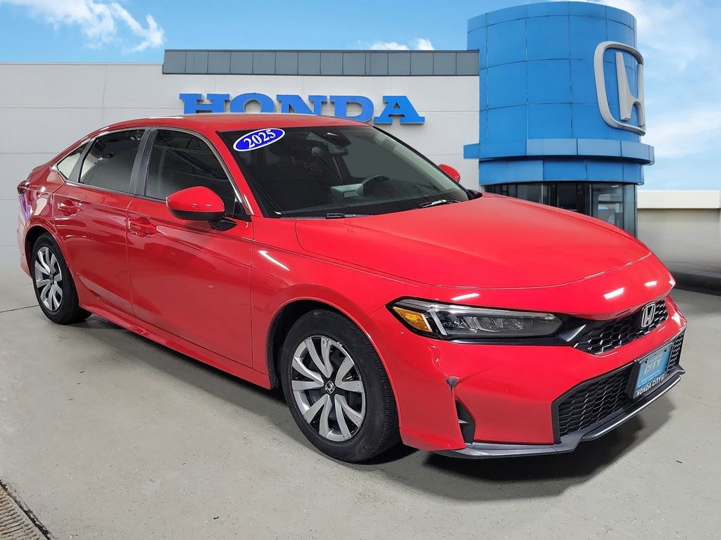 Used 2025 Honda Civic LX Sedan