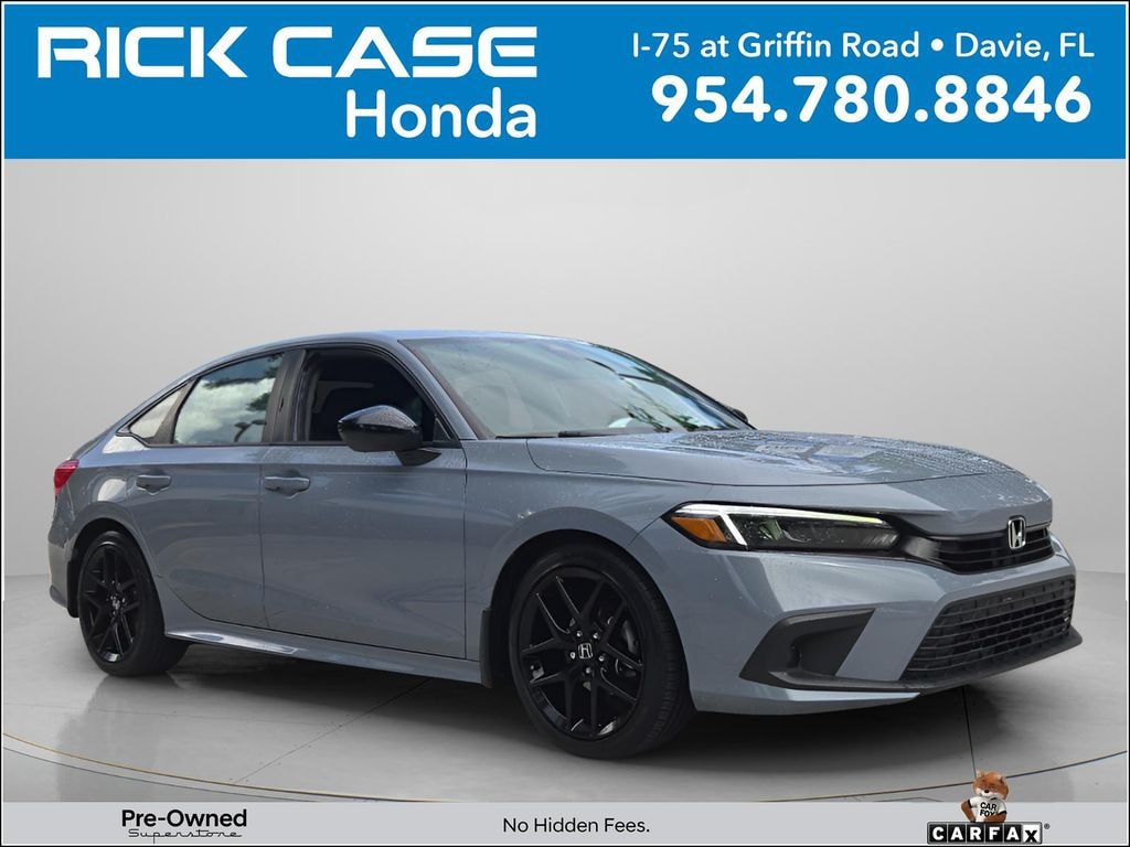 Certified 2024 Honda Civic Sport Sedan