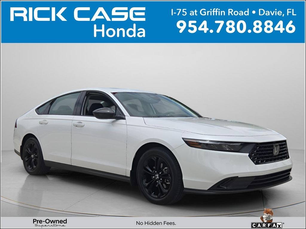 Used 2025 Honda Accord SE Sedan