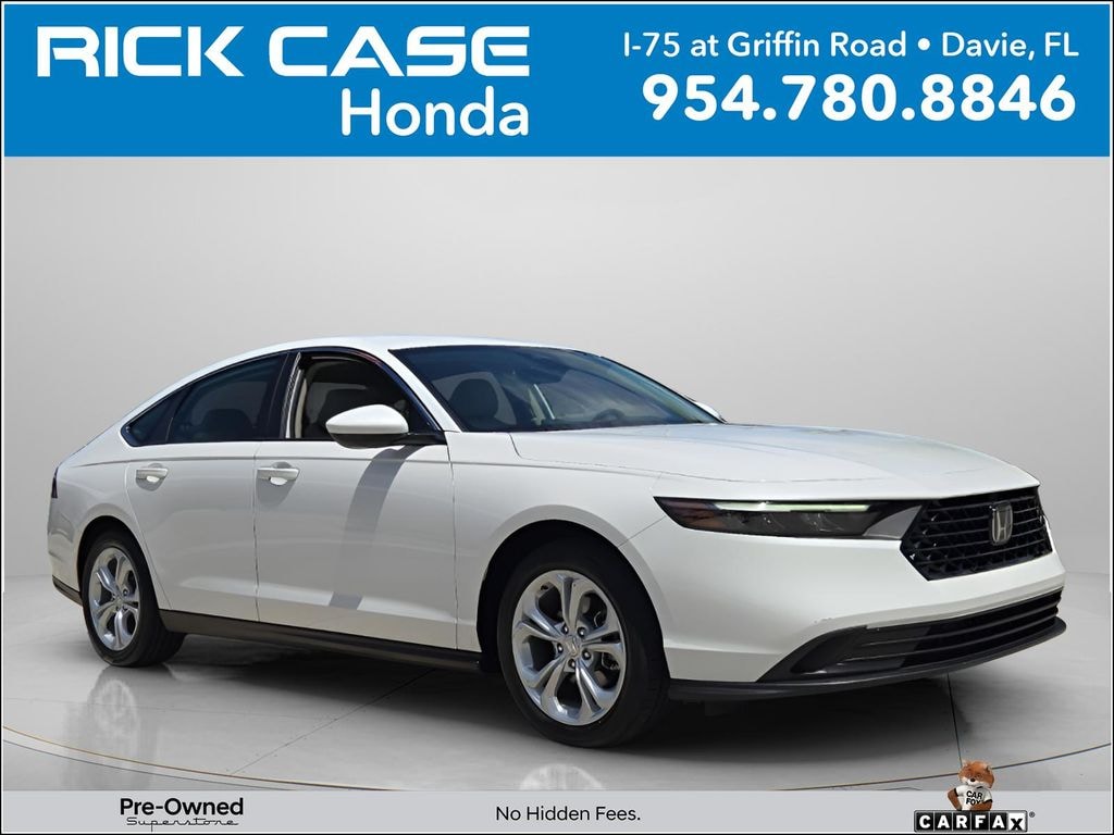 Certified 2024 Honda Accord LX Sedan