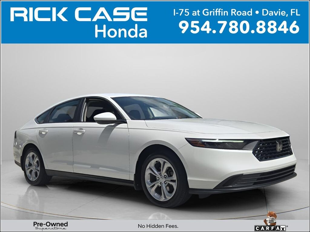 Used 2025 Honda Accord LX Sedan