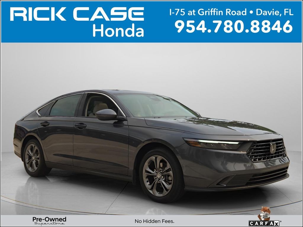 Certified 2024 Honda Accord EX Sedan