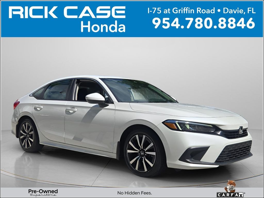Certified 2024 Honda Civic EX Sedan
