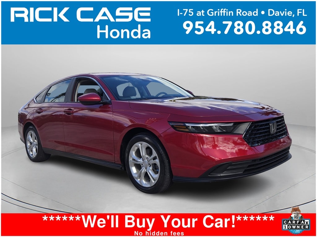 Certified 2023 Honda Accord LX Sedan